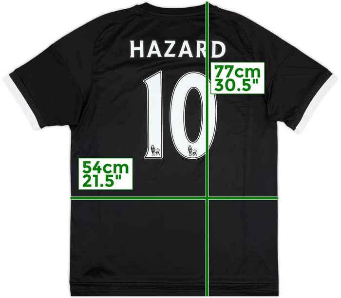 2015-16 Chelsea Third Shirt Hazard #10 - 6/10 - (L)