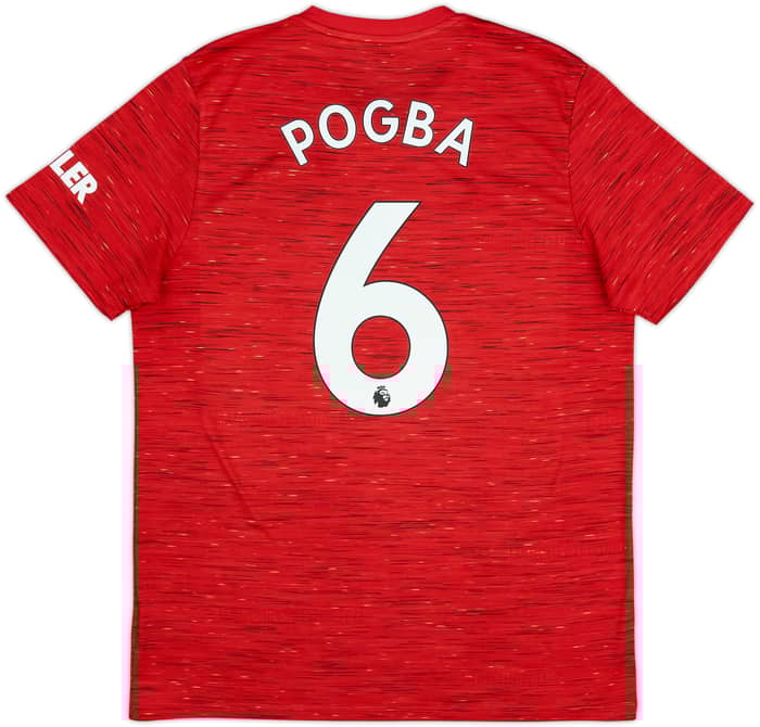 2020-21 Manchester United Home Shirt Pogba #6 - 10/10 - (L)