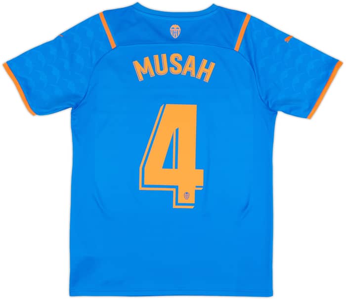 2021-22 Valencia Third Shirt Musah #4 - 10/10 - (M)