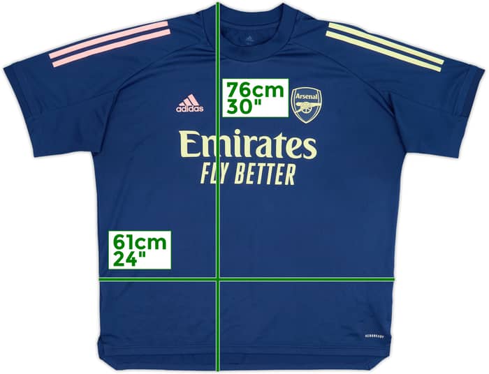 2020-21 Arsenal adidas Training Shirt - 7/10 - (XL)