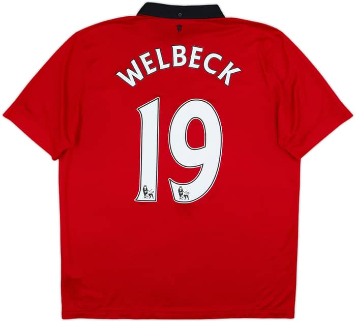 2013-14 Manchester United Home Shirt Welbeck #19 - 5/10 - (XL)