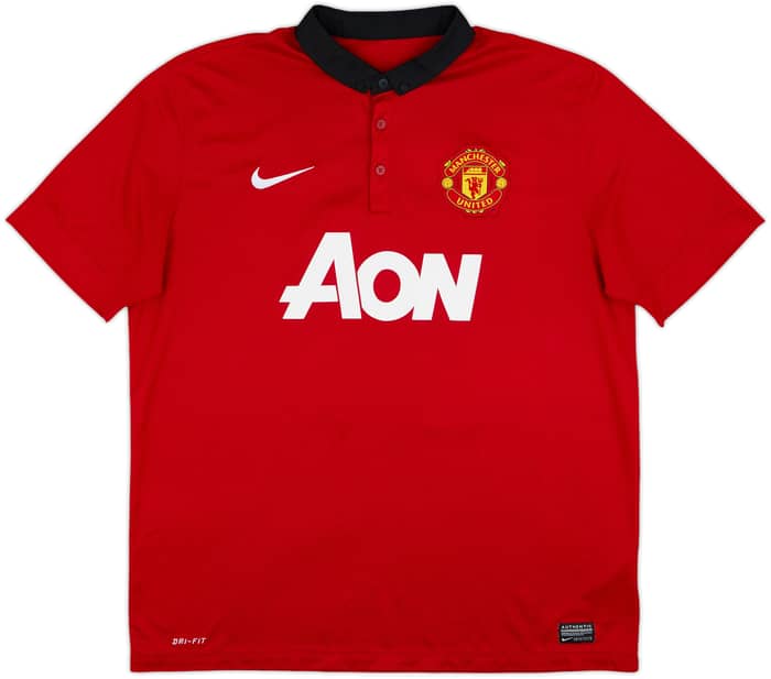 2013-14 Manchester United Home Shirt Welbeck #19 - 5/10 - (XL)