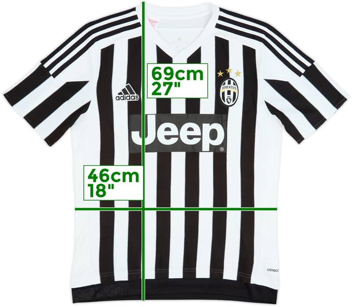2015-16 Juventus Home Shirt - 9/10 - (XL.Boys)