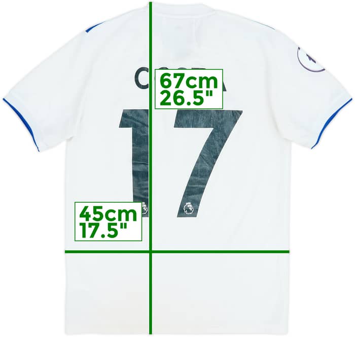2020-21 Leeds United Home Shirt Costa #17 - 5/10 - (XS)