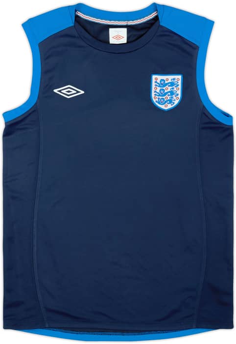 2010-11 England Umbro Training Vest - 9/10 - (M)