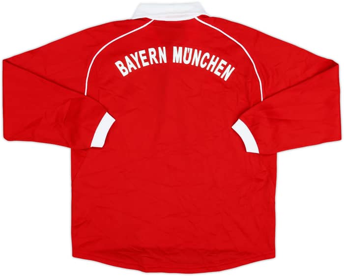 2005-06 Bayern Munich Home L/S Shirt - 8/10 - (M.Boys)