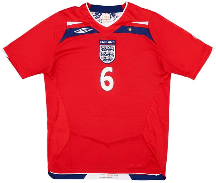 2008-10 England Away Shirt Terry #6 - 6/10 - (M)