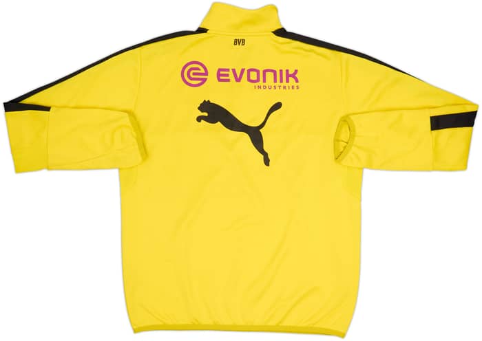 2015-16 Borussia Dortmund Puma 1/4 Zip Drill Top - 8/10 - (XL)
