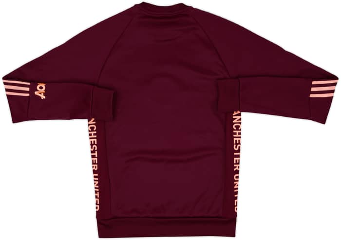 2020-21 Manchester United adidas Sweat Top - 9/10 - (XS)