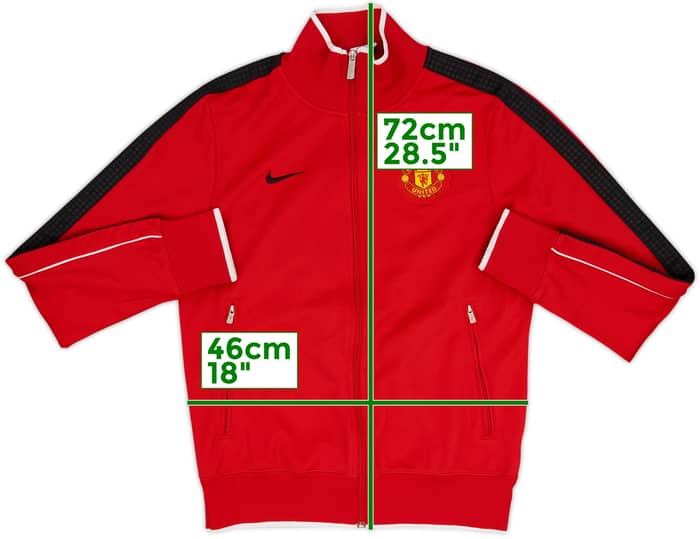 2011-12 Manchester United Nike Track Jacket - 8/10 - (S)