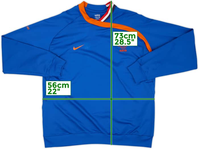 2008-10 Netherlands Nike Sweat Top - 7/10 - (XL)