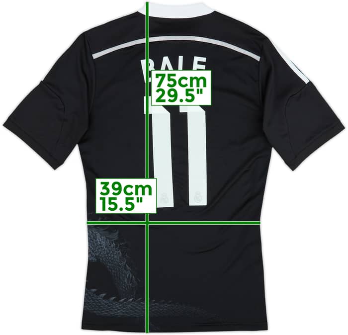 2014-15 Real Madrid Third Shirt Bale #11 - 4/10 - (S)