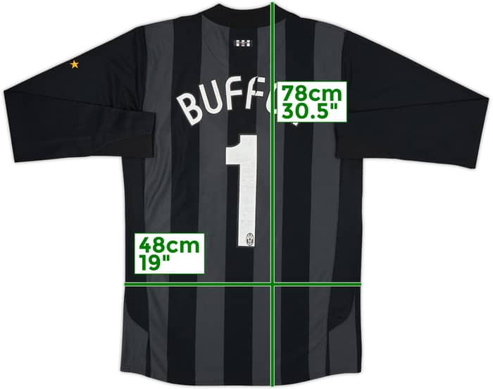 2007-08 Juventus GK Shirt Buffon #1 - 5/10 - (L)