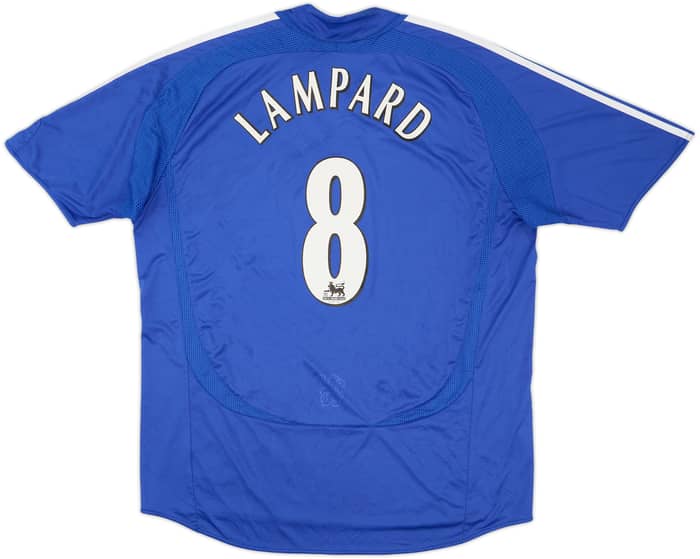 2006-08 Chelsea Home Shirt Lampard #8 - 7/10 - (XL)