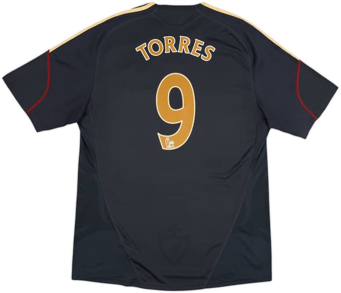 2009-10 Liverpool Away Shirt Torres #9 - 6/10 - (XL)