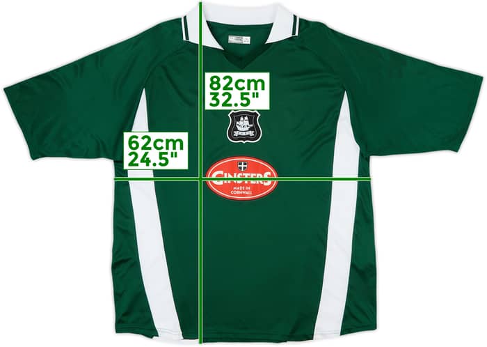 2003-05 Plymouth Home Shirt - 8/10 - (XL)