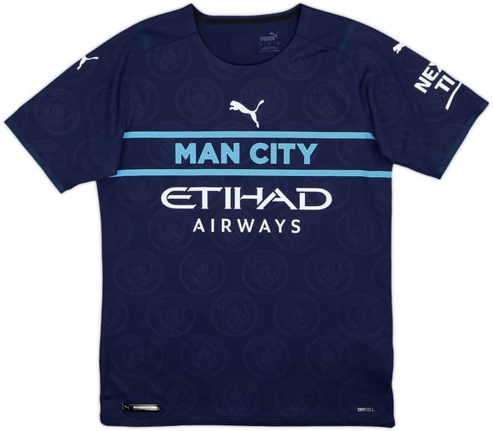 2021-22 Manchester City Authentic Third Shirt Grealish #10 - 6/10 - (M)