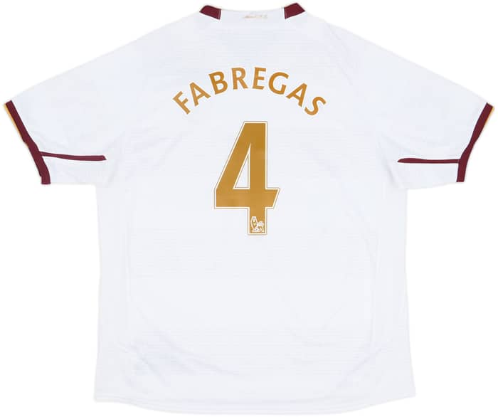 2007-08 Arsenal Away Shirt Fabregas #4 - 10/10 - (XL)