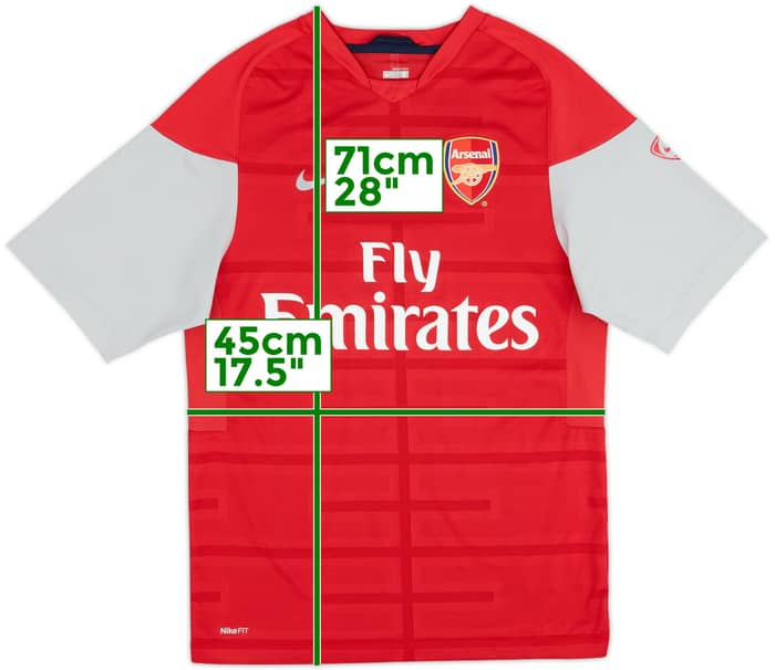 2009-10 Arsenal Nike Training Shirt - 10/10 - (S)