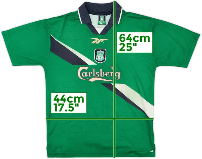 1999-00 Liverpool Away Shirt - 7/10 - (M.Boys)