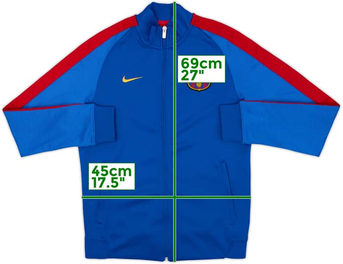2017-18 Barcelona Nike Track Jacket - 8/10 - (S)