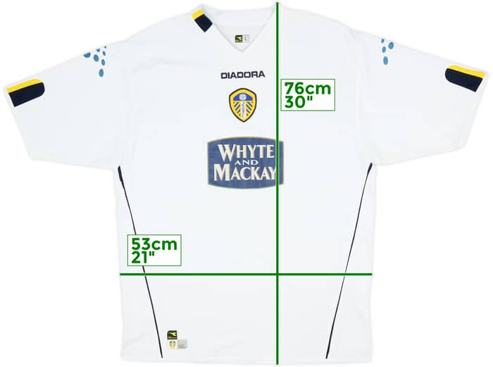 2004-05 Leeds United Home Shirt - 7/10 - (L)