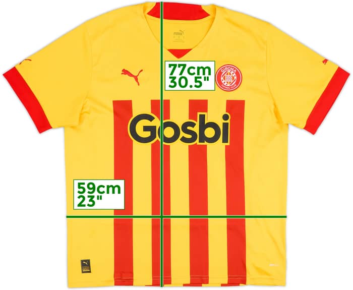 2022-23 Girona Away Shirt - 10/10 - (XL)