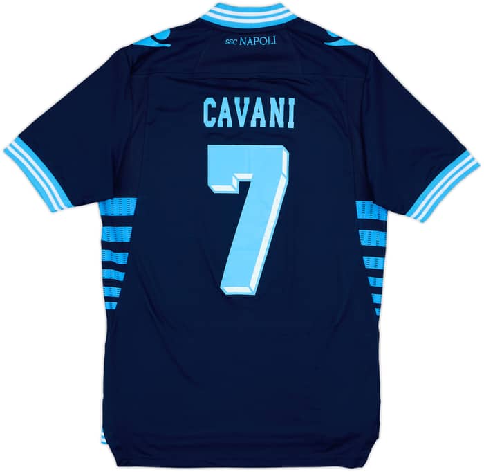 2012-13 Napoli Away Shirt Cavani #7 - 7/10 - (L)