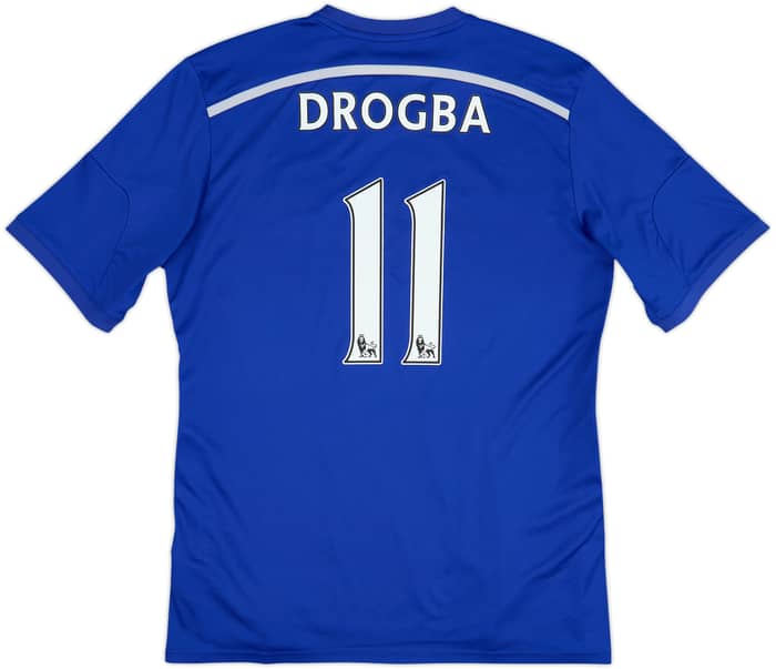 2014-15 Chelsea Home Shirt Drogba #11 - 8/10 - (XL)