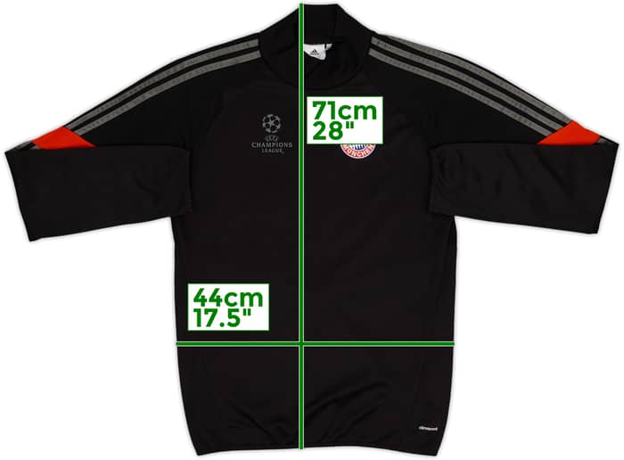 2014-15 Bayern Munich CL adidas Drill Top - 8/10 - (XS)