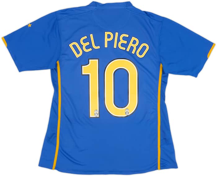 2007-08 Juventus Player Issue Away Shirt Del Piero #10 - 7/10 - (XL)