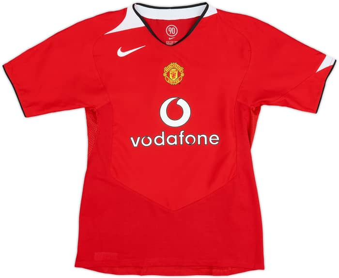2004-06 Manchester United Home Shirt - 10/10 - (L.Boys)
