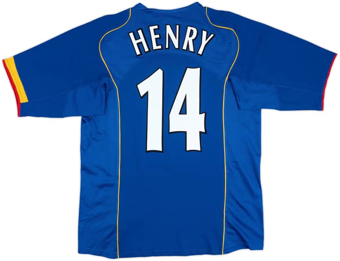 2004-06 Arsenal Away Shirt Henry #14 - 8/10 - (L)