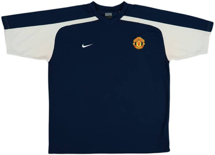 2004-05 Manchester United Nike Training Shirt - 8/10 - (L)