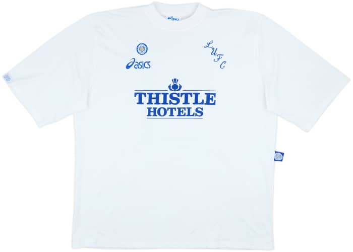 1995-96 Leeds United Home Shirt Yeboah #21 - 9/10 - (XXL)