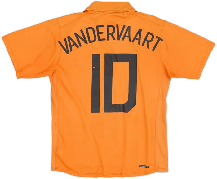 2006-08 Netherlands Home Shirt Van Der Vaart #10 - 5/10 - (M)