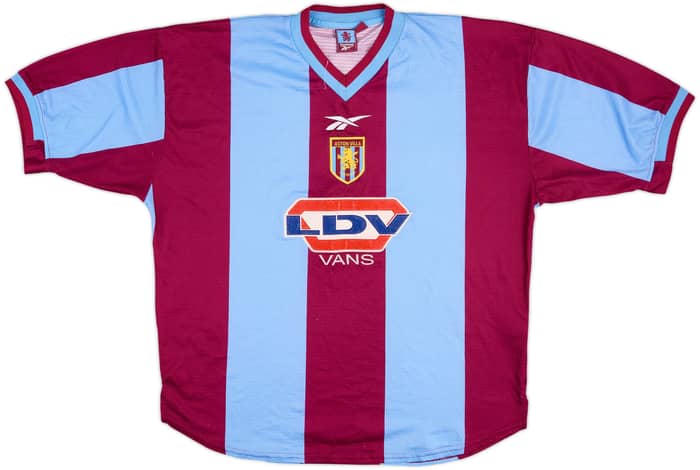 1999-00 Aston Villa Home Shirt Ehiogu #5 - 8/10 - (L)