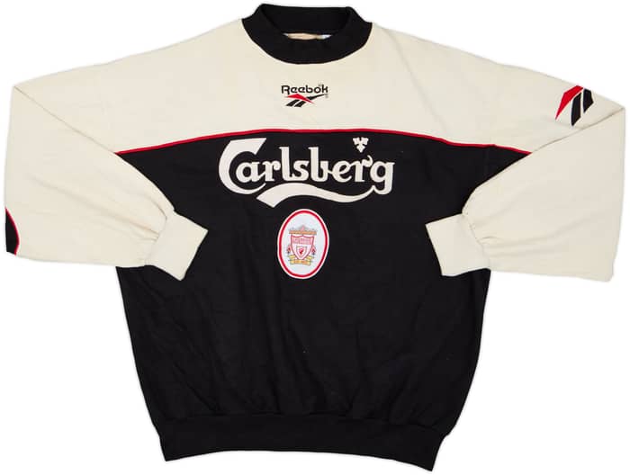 1996-98 Liverpool Reebok Sweat Top - 7/10 - (L)