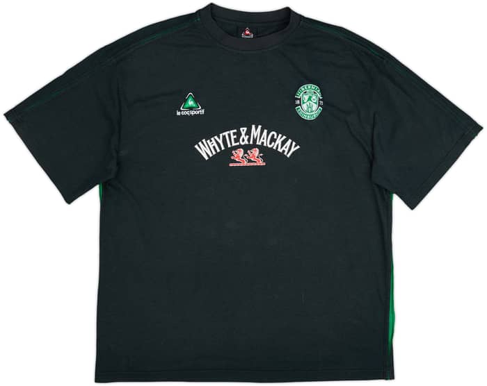 2005-06 Hibernian Le Coq Sportif Cotton Tee - 7/10 - (XXL)