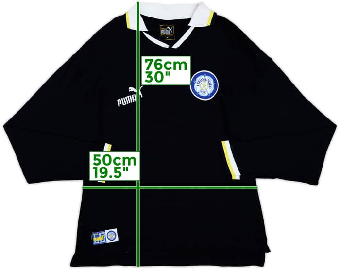 1996-98 Leeds United Puma Training L/S Shirt - 9/10 - (M)