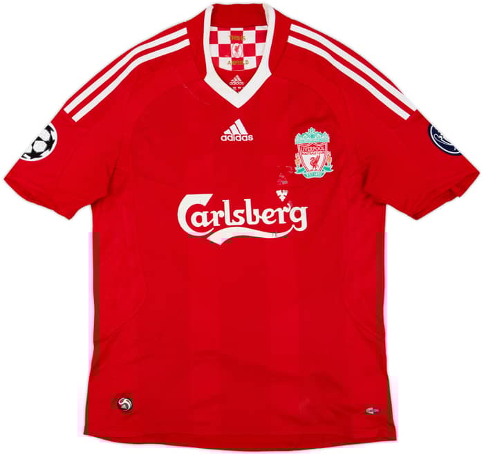 2008-10 Liverpool Home Shirt Torres #9 - 5/10 - (S)