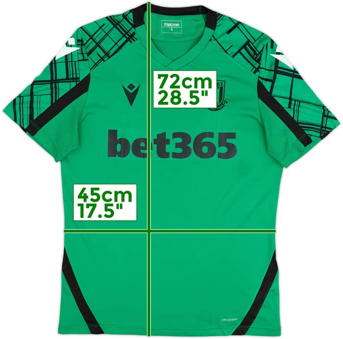 2021-22 Stoke City Away Shirt - 7/10 - (S)