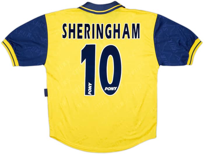 1995-97 Tottenham Third Shirt Sheringham #10 - 9/10 - (S)