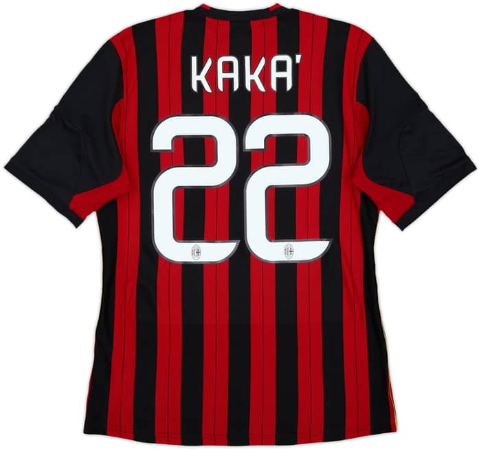 2013-14 AC Milan Home Shirt Kaka #22 - 7/10 - (M)