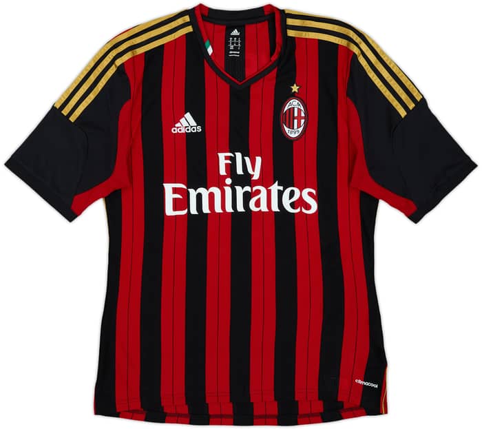 2013-14 AC Milan Home Shirt Kaka #22 - 7/10 - (M)