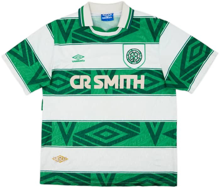 1993-95 Celtic Home Shirt - 7/10 - (L)
