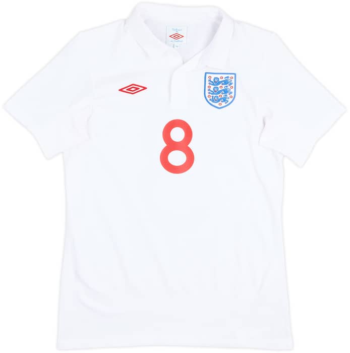2009-10 England Home Shirt Lampard #8 - 6/10 - (M.Boys)
