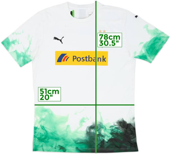 2019-20 Borussia Monchengladbach Home Shirt - 7/10 - (XL)