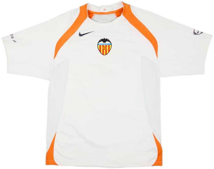2004-05 Valencia Nike Training Shirt - 5/10 - (XL.Boys)