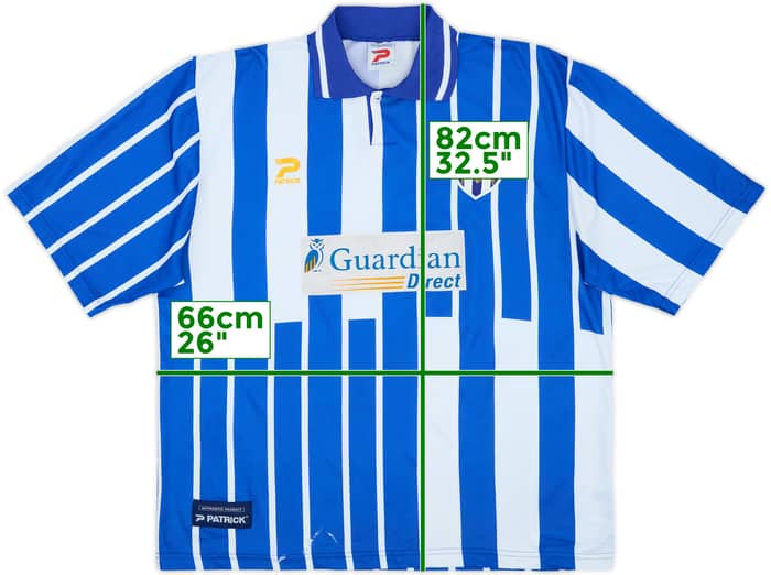 1997-99 Colchester United Home Shirt - 4/10 - (XXL)